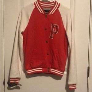 ⭐️ RETRO VS Pink Varsity Jacket ⭐️